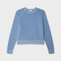 Cashmere Mesh Sweatshirt