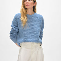 Cashmere Mesh Sweatshirt