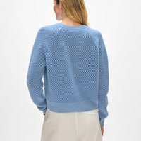 Cashmere Mesh Sweatshirt