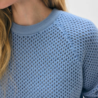 Cashmere Mesh Sweatshirt