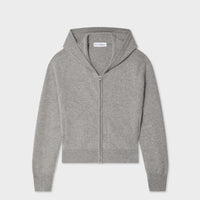 Cashmere Luxe Zip Hoodie