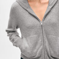 Cashmere Luxe Zip Hoodie