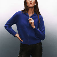 Cashmere Luxe Zip Hoodie