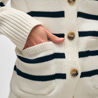 Cotton Waisted Cardigan