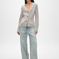 Cotton Waisted Cardigan