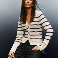 Cotton Waisted Cardigan