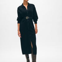 Cashmere Collared Duster Cardigan