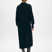 Cashmere Collared Duster Cardigan