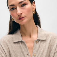 Cashmere Collared Duster Cardigan