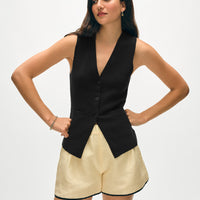 Superfine Organic Cotton Waistcoat