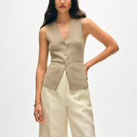Superfine Organic Cotton Waistcoat