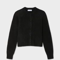 Merino Cashmere Bouclé Cardigan