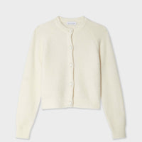 Merino Cashmere Bouclé Cardigan