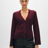 Cashmere Luxe Waisted Cardigan