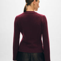 Cashmere Luxe Waisted Cardigan