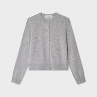 Cashmere Crewneck Cardigan