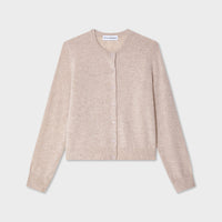 Cashmere Crewneck Cardigan