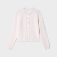 Cashmere Crewneck Cardigan