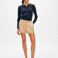 Cashmere Crewneck Cardigan