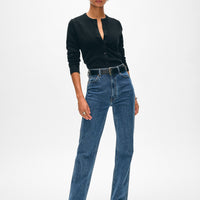 Cashmere Crewneck Cardigan