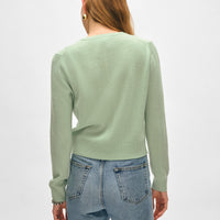 Cashmere Crewneck Cardigan