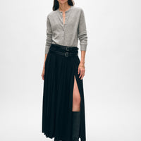 Cashmere Crewneck Cardigan