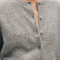 Cashmere Crewneck Cardigan