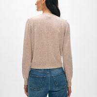 Cashmere Crewneck Cardigan
