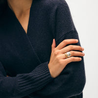 Cashmere Open Front Cardigan