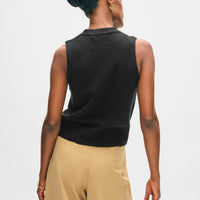 Cashmere Button Vest