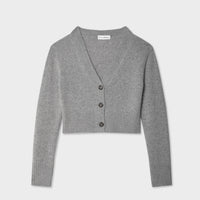 Cashmere Button Cardigan