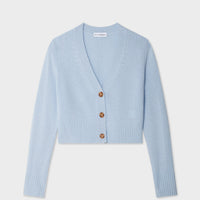 Cashmere Button Cardigan