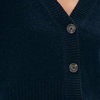 Cashmere Button Cardigan