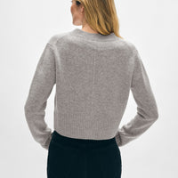 Cashmere Button Cardigan