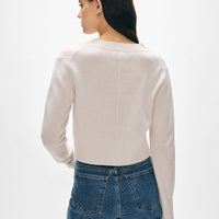 Cashmere Button Cardigan