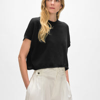 Linen Blend Easy T-Shirt