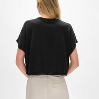 Linen Blend Easy T-Shirt