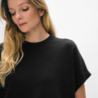 Linen Blend Easy T-Shirt