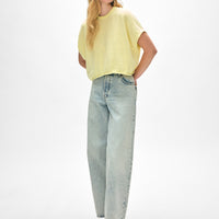 Linen Blend Easy T-Shirt