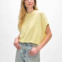 Linen Blend Easy T-Shirt