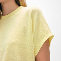 Linen Blend Easy T-Shirt