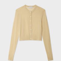 Superfine Cashmere Button Cardigan