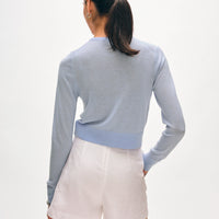 Superfine Cashmere Button Cardigan