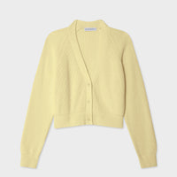 Linen Blend Ribbed Cardigan