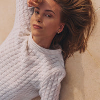 Cashmere Cable Crewneck