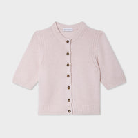 Cashmere Short Sleeve Cardigan