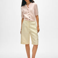 Cashmere Short Sleeve Cardigan