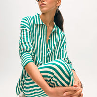 Superfine Organic Cotton Striped Shirt