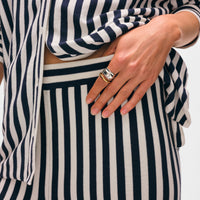 Superfine Organic Cotton Striped Pant