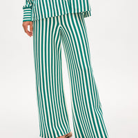 Superfine Organic Cotton Striped Pant